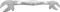 Wera 05020330001 6006 Joker XS/S Selbstjustierender Doppelmaulschlüssel, 7-10 x 1/4-3/8 x 10-13 x 7/16-1/2 x 161 mm