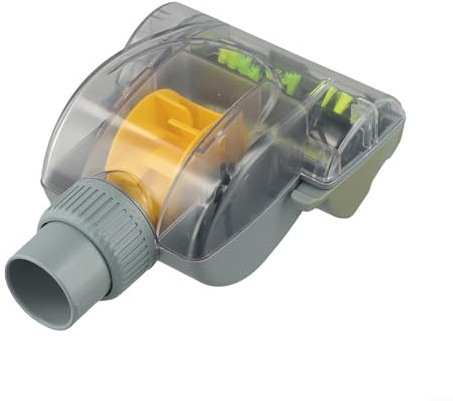 Spazzola turbo da 32 mm/35 mm per aspirapolvere, in plastica, accessorio per rimuovere i peli di animali domestici, per divani, tappezzeria e sedili auto, compatibile con raccordi per tubi da 32 mm e