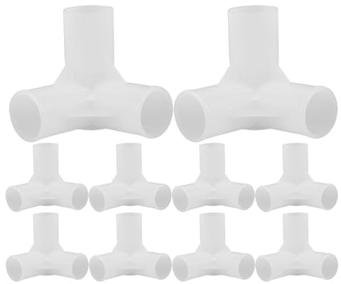 BESTYASH 10 Conectores de Esquina para Armario de Tela 25 Mm, Piezas de Ferretería para Zapatero, Herrajes de Conexión Resistentes, Accesorios para Muebles y Almacenamiento Portátil