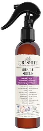 Curlsmith - Miracle Shield, Protein-Rich Hair Protection Spray for All Curl and Hair Types (237ml)
