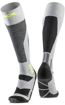 X-SOCKS Chaussettes de Snowboard Discover OTC, 35-38 | Bandage O-Ring pour un maintien optimal, amorti aux zones stratégiques, confort et stabilité sur les pistes