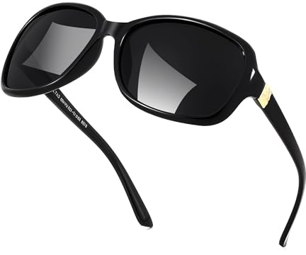 FEISEDY Polarized Sunglasses for Women Classic Vintage UV400 Shade