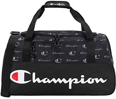 Champion Utility Duffel Bag, Black Traditional, One Size