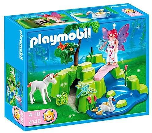 Playmobil - 4148 - Figurine - Compact Set - Jardin de Fées avec Licorne