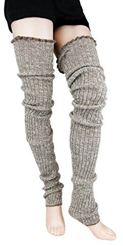 Foot Traffic Super Long Leg Warmers (Oatmeal)