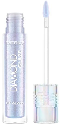 Catrice Cosmetics Diamond Glaze Lucidalabbra, risultato istantaneo, lucida, olografica, brillantinata (3 ml)
