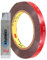 CANOPUS Profi Doppelseitiges Klebeband Extra Stark Schwarz, Wasserfest 5925 Klebeband (10mm x 3m) Wasserdicht Montageklebeband, Ideal für LED Streifenlichter, Auto, Innen, Außenbereich