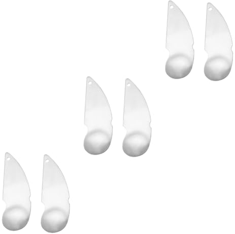 Cabilock 6 Pièces Coupe-Fruits Kiwi Trancheuse De Mangue Éplucheur De Légumes Gadgets De Cuisine Cuillère à Kiwis Coupe-Fruits en Acier Inoxydable Couteau à Fruits Acier Inoxydable 304 Pelé