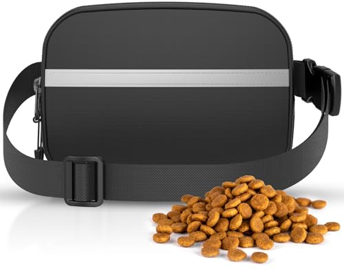 BETOPET Dog Training Treat Pouch: Dog Walking Bag Magnetic Closure - Removable Inner Pocket and Adjustable Waist Shoulder Straps - for Dog Training, Walking and Essentials