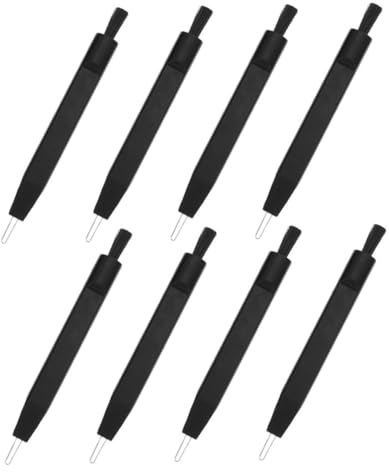 DEARMAMY 8 Piezas Accesorios Ergonómicos para Limpieza de Auriculares Brush Set para Cuidado de Oídos y de Amplificadores Auditivos