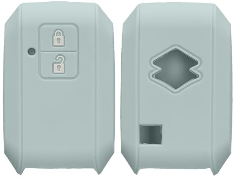 kwmobile Cover Chiavi Auto Compatibile con Suzuki con 2 tasti Keyless Go - Custodia Protettiva Chiave Auto Copri Telecomando Gomma - Portachiave Macchina Silicone