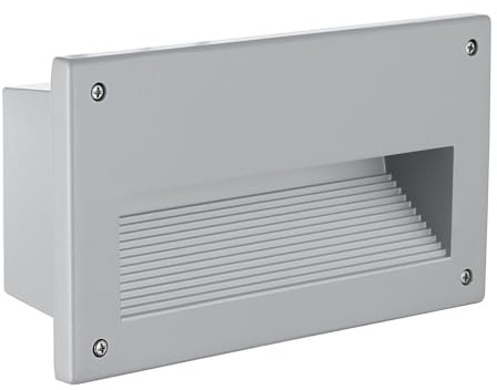 Eglo lámpara empotrable exterior Zimba, lámpara de pared exterior