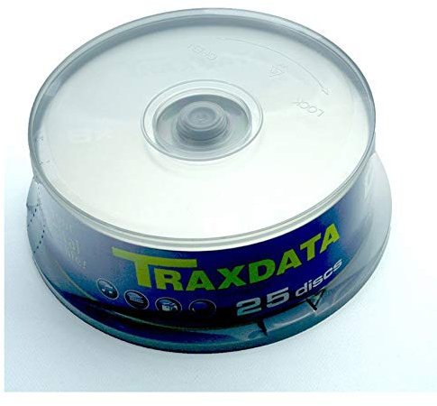 Dvd+rw 8x traxdata 9037a3itra005 tarrina 25 uds