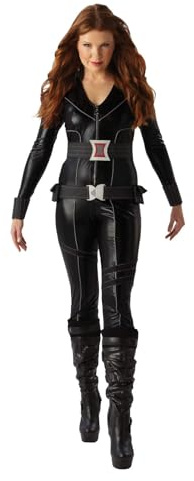 Rubies Official Ladies Marvel Widow Adult Costume - Black, X-Small Halloween