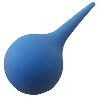 Healifty Ear Washing Ball Rubber Bulb 2.17Oz Ear Syringe with Smooth Tapered Tip for Gentle Cleaning and Dust Suction Suitable for Babies Kids Adults and Seniors