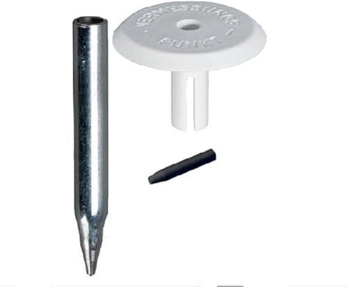 geo-versand Vermessungspunkt mit Vermarkungsrohr Bodenhülse Geocaching Versteck D5 Metallroh