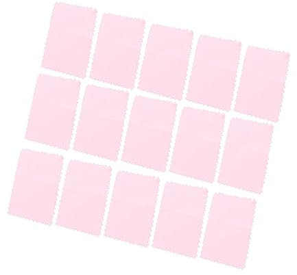 SHINEOFI 30pcs Polishing Cloth Wipe Cloth Care Oxidized Cleaning Composite for Silver Jewelry for Watch Polishing Silver Cleaner and Microfibre Cleaning Use