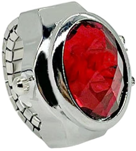 Finger Ring Klocka,Klockringar För Kvinnor Finger - Smycken Finger Watches,Creative Jewelry Finger Watches, Justerbar Korg Ring Klockor För Kvinnor Män