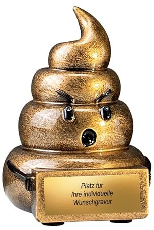 Henecka Emoji- Loser Pokal ist der perfekte Spaßartikel für jedes Event, bei dem es humorvoll zugehen darf! Dieser Pokal garantiert für Lacher – personalisierbar