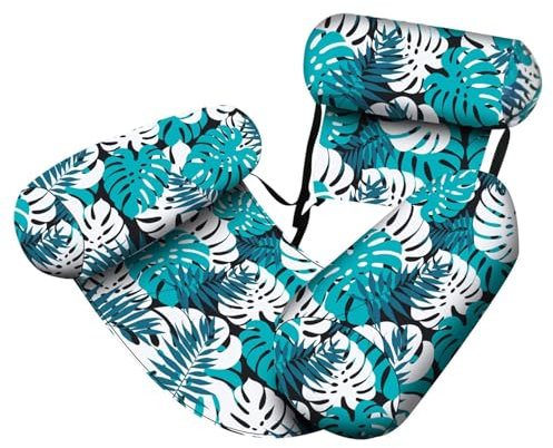 Pool -Hängematte, Wasser Hängematte, Aufblasbare Pool -Hängematte schwimmt für Erwachsene, Mehrzwecklounge-Stuhl Sattel, Drifter Liege für Männer Frauen Schwimmen im Freien Spielzeug im Freien