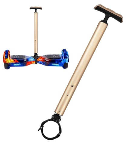 Guidon pour Hoverboard,Tige en Alliage d'Aluminium | Accessoires Sécurité Anti-Dérapants pour Débutants Hommes en Trottinette Électrique