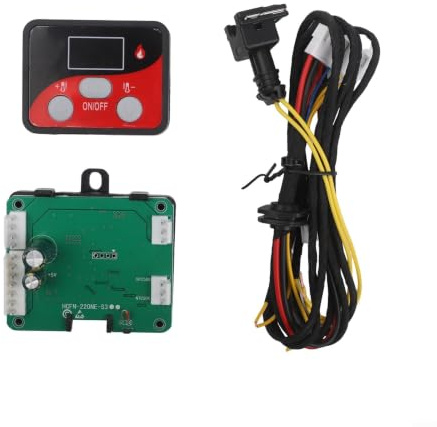 3 pezzi riscaldamento a combustibile interruttore cablaggio set 12 V 24 V con scheda madre per camion autobus campeggio materiali robusti installazione facile potenza di riscaldamento affidabile