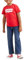 Levi's Jungen Lvb Batwing Tee T-Shirt, Super Red (Rouge), 14 Jahre EU