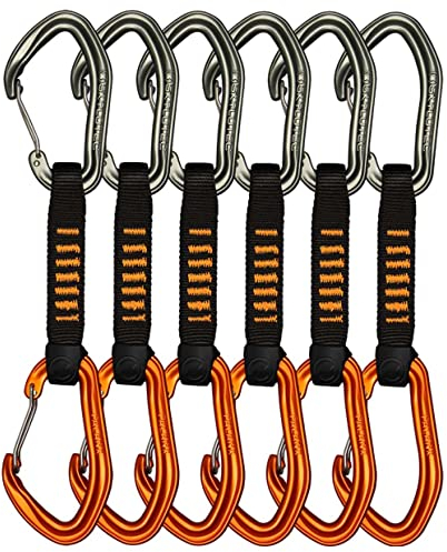 Skylotec FALANX Wire Express-Set 6er Set Größe one Size orange