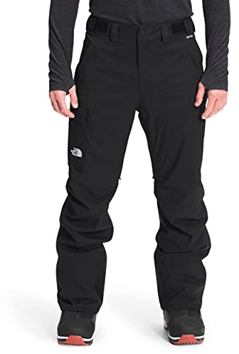 THE NORTH FACE Men's Freedom Insulated Snow Pants, TNF Black, X-Small Long