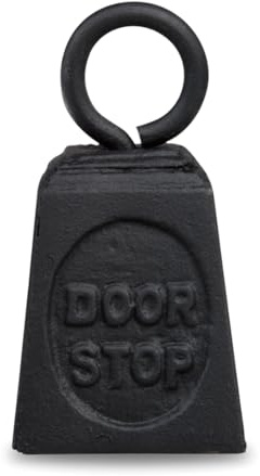 Topleverantörer 999 dörrstopp vikt gjutjärn dörrkil, dekoration, dörrhållare, golvstopp, dörrstopp ca. 1 kg