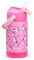 rockpapa Kids Insulated Water Bottle with Straw, BPA-Free, 18/8 Stainless Steel, Leak Proof, 14OZ Metal Cup Water Bottle for School Boys Girls (Pink Unicorn)