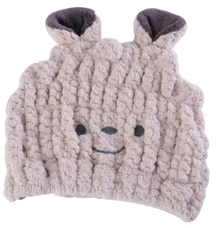 OUNONA Gorro de Toalla para Secar el Cabello para Ñiño Gorro de Secado Rápido Absorbente Diseño Cómodo para Recién Nacidos y Niños Pequeños Adecuado para Uso Diario en Baño