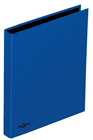 Pagna Ringbuch A4 Basic, 4-Ring-Mechanik, blau, 1 Stück