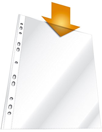 Durable 266819 Prospekthüllen Din A4 Business, 0,06mm, glasklar (500 Hüllen)