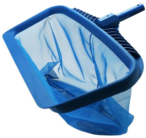 Red para skimmer de piscina, recogehojas de piscina con colador fino | accesorios de limpieza ligeros para jardín, acuario y exterior