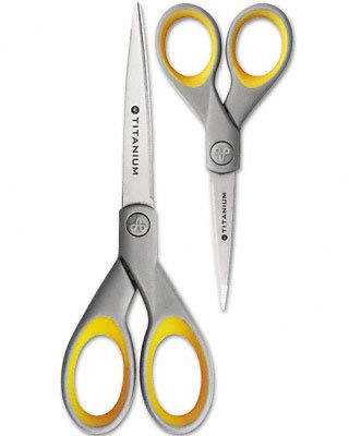 Acme Westcott Titanium Scissor - 2 Pack (Pack of 3)