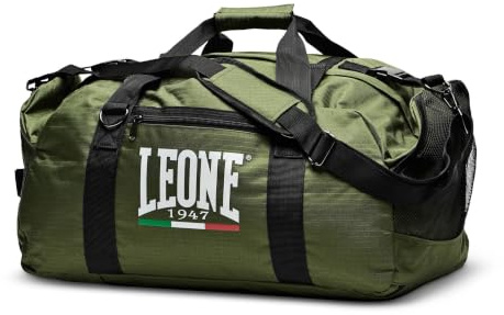 LEONE 1947, Borsone Sportivo, Verde, Taglia Unica, AC908