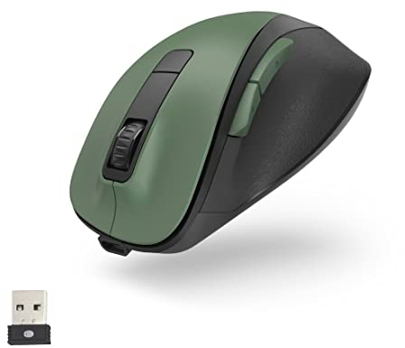 Hama MW-500 Recharge - Maus - ergonomisch - Für Rechtshänder - optisch - 6 Tasten - kabellos - 2.4 G (00173035)