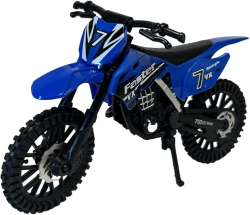 Generico Modellino Moto Cross Moto Giocattolo Grande Scala 1:12 Motocross Sospensioni Funzionanti Dirt Bike Per Bambini Fuoristrada Gioco Motocicletta Da Cross Modellino,Colori Assortiti