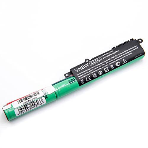 vhbw batteria sostituisce Asus A31N1519, A31N1519-1, A31-N1519, A31N1519-2, 0B110-00390300 per notebook (2200mAh, 11,25V, Li-Ion)