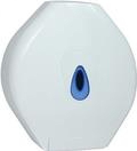 2Work Standard Jumbo Toilet Roll Dispenser White CT34025