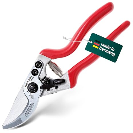 BERGER Hand Shear Aluminum 1114 with Light-Weight Handles Garden Shear with Exchangeable Blades