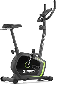 Zipro Heimtrainer Fahrrad Drift, Ergometer Fitnessbikes, Magnetisches Fahrradtrainer, Ergometer Fahrrad bis 120kg, Indoor Bike, Trainingsfahrrad für zuhause, Fahrradergometer Batteriebetrieben