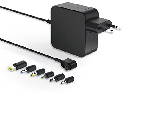 Innergie 65U 65W 45W Universal Laptop Ladegerät Ladeadapter AC Adapter, mit 6 Netzteil Steckern, Kompatibel mit Acer ASUS Dell Lenovo HP und mehr Notebook Marken, Delta Electronics