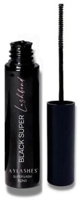 AYLASHES - DIY Super Bond Wimpernkleber für künstliche Wimpern schwarz | bis zu 7 Tage Halt | dermatologisch getestet | Wimpernkleber für Wimpernverlängerung | Wimpernverlängerung Zubehör