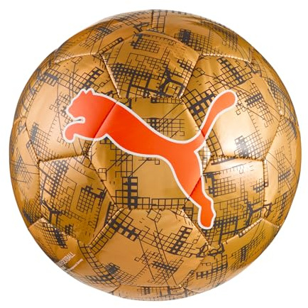 PUMA Ballon Graphique Cup, Feu rougeoyant - Gris foncé
