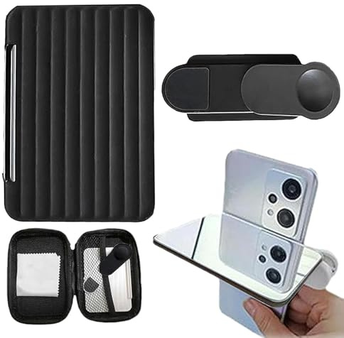 Set di Clip Regolabili per Specchietti Riflettenti per Fotocamera di Smartphone, Accessorio Fotografico per Cellulare per Fotografia Creativa e Movimento, Riflettore per Selfie, Miglioratore di Foto