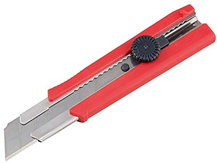 TAJIMA Utility Knife - 1 7-Point Rock Hard Snap Blade Box Cutter with Dial Lock & Rock Hard Blade - LC-650