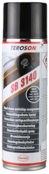 TEROSON SB 3140, Unterbodenschutz Spray für die Karosseriereparatur, auf Basis von Kautschuk & Harz, als Schutzbelag ergänzt der Unterbodenschutz Auto-Reparaturen, 1x500ml