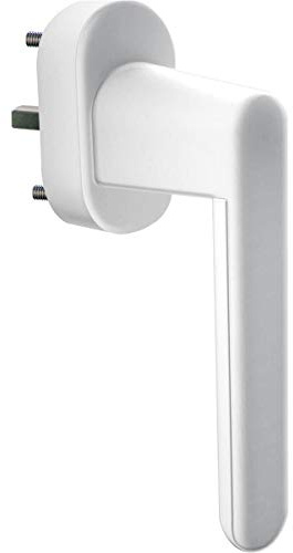 Schellenberg 46506 Fenstergriff mit Alarmfunktion, auch passend bei Balkon- und Terassentüren, 37 mm Stift, Weiß